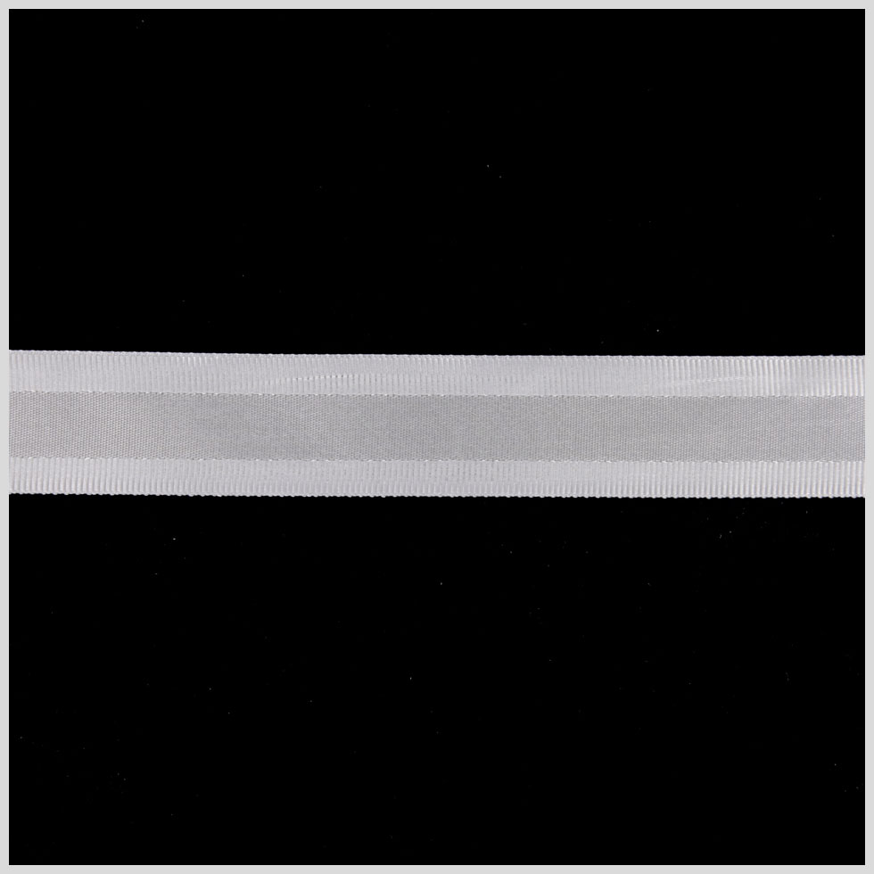 5/8″ Millennium Silver Satin Grosgrain Ribbon 5/8″ Millennium Silver Satin Grosgrain Ribbon