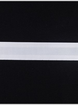 7/8″ White Satin Grosgrain Ribbon 7/8″ White Satin Grosgrain Ribbon