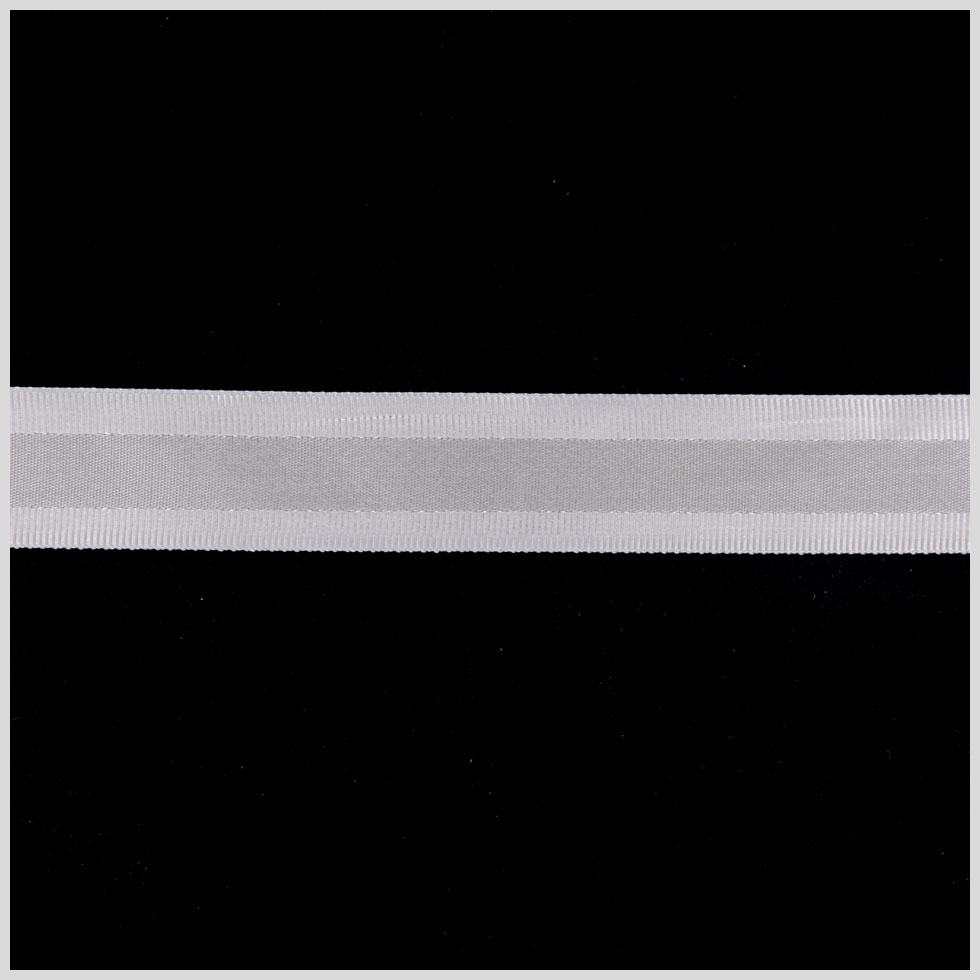 7/8″ Millennium Silver Satin Grosgrain Ribbon 7/8″ Millennium Silver Satin Grosgrain Ribbon