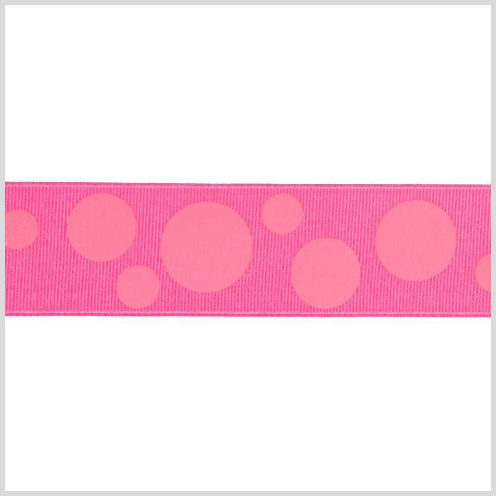 7/8″ Hot Pink Polka Dot Grosgrain Ribbon 7/8″ Hot Pink Polka Dot Grosgrain Ribbon