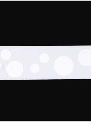1.5″ White Polka Dot Grosgrain Ribbon 1.5″ White Polka Dot Grosgrain Ribbon
