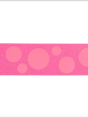 1.5″ Hot Pink Polka Dot Grosgrain Ribbon 1.5″ Hot Pink Polka Dot Grosgrain Ribbon