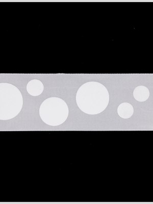 1.5″ Millennium Silver Polka Dot Satin Ribbon 1.5″ Millennium Silver Polka Dot Satin Ribbon