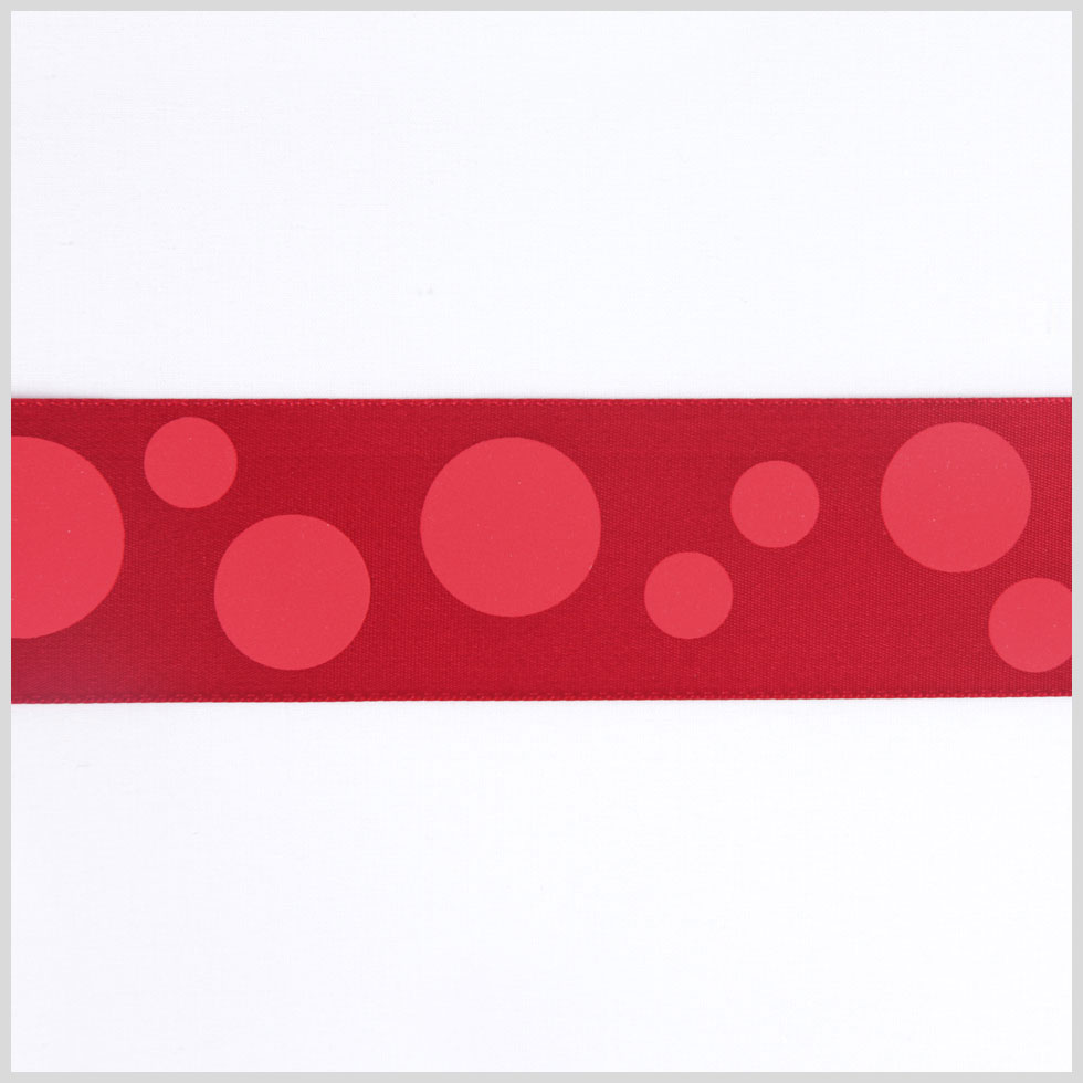 1.5″ Red Polka Dot Satin Ribbon 1.5″ Red Polka Dot Satin Ribbon