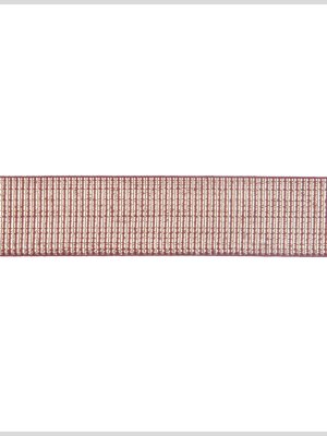 Wine Double Face Metallic Satin Ribbon Wine Double Face Metallic Satin Ribbon