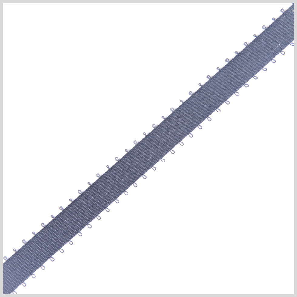 Dark Slate Double Face Feather Edge Satin Ribbon Dark Slate Double Face Feather Edge Satin Ribbon