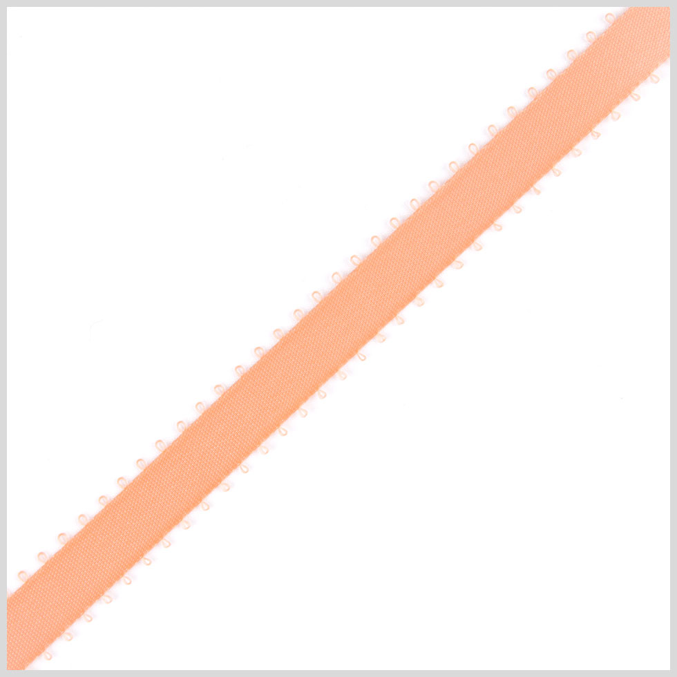 3/16″ Peach Double Face Feather Edge Satin Ribbon 3/16″ Peach Double Face Feather Edge Satin Ribbon