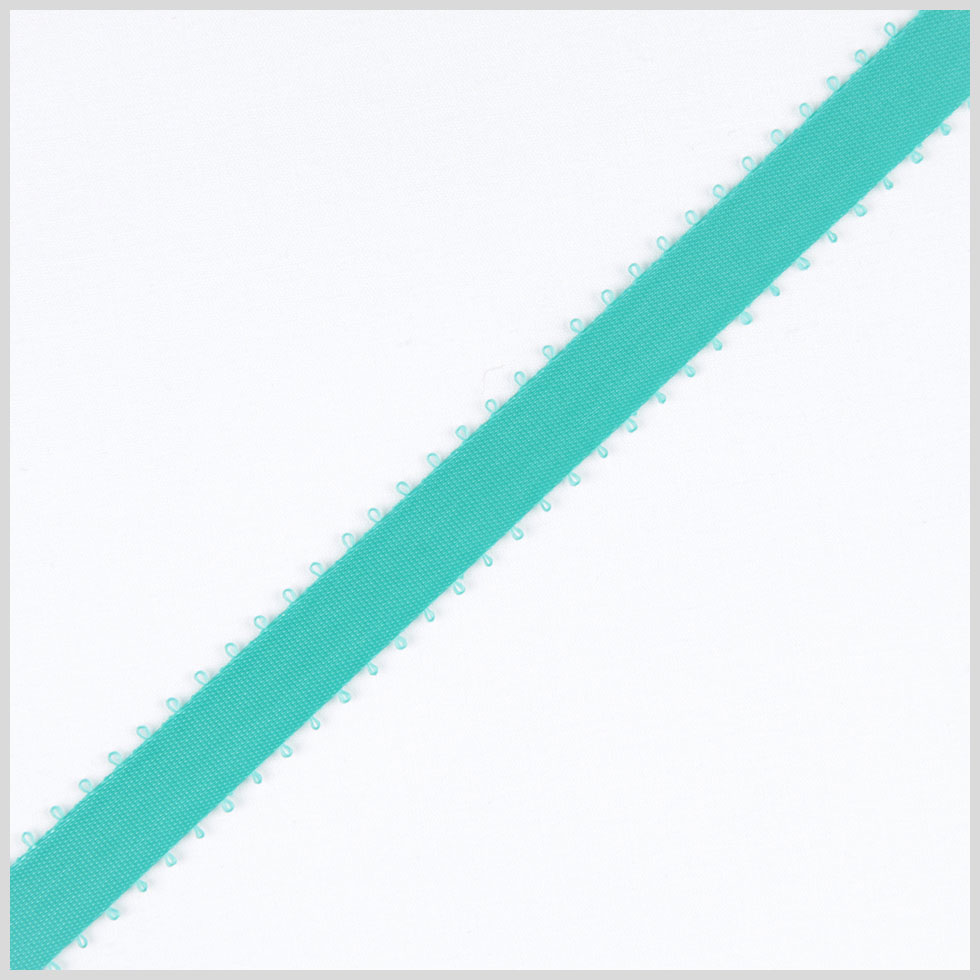 3/16″ Exotic Aqua Double Face Feather Edge Satin Ribbon 3/16″ Exotic Aqua Double Face Feather Edge Satin Ribbon