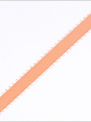 3/8″ Peach Double Face Feather Edge Satin Ribbon 3/8″ Peach Double Face Feather Edge Satin Ribbon