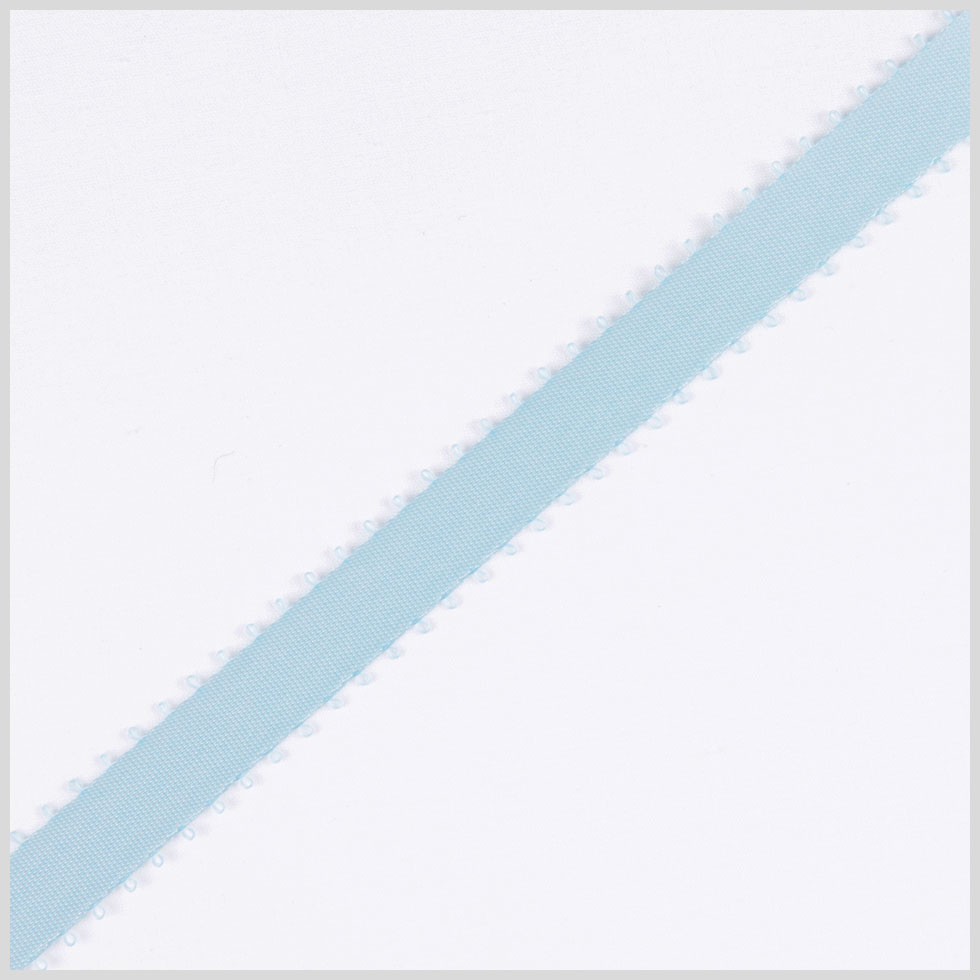 3/8″ Light Blue Double Face Feather Edge Satin Ribbon 3/8″ Light Blue Double Face Feather Edge Satin Ribbon