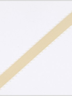 3/8″ Cream Double Face Feather Edge Satin Ribbon 3/8″ Cream Double Face Feather Edge Satin Ribbon