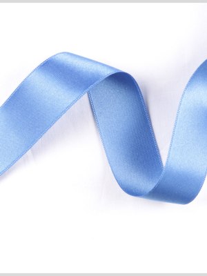 French Blue Double Face French Satin Ribbon – 1″ French Blue Double Face French Satin Ribbon – 1″