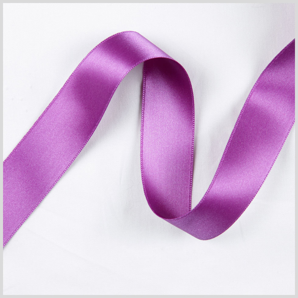 Grape Double Face French Satin Ribbon – 1″ Grape Double Face French Satin Ribbon – 1″