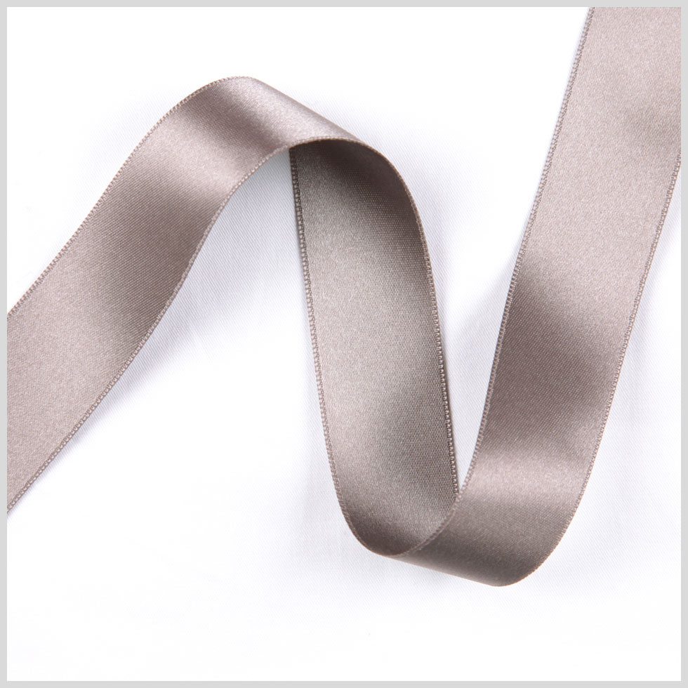 3/8″ Stone Double Face French Satin Ribbon 3/8″ Stone Double Face French Satin Ribbon