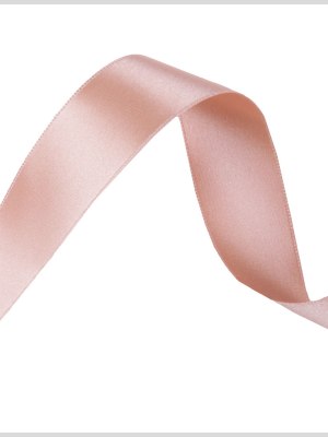 3/8″ Light Peach Double Face French Satin Ribbon 3/8″ Light Peach Double Face French Satin Ribbon