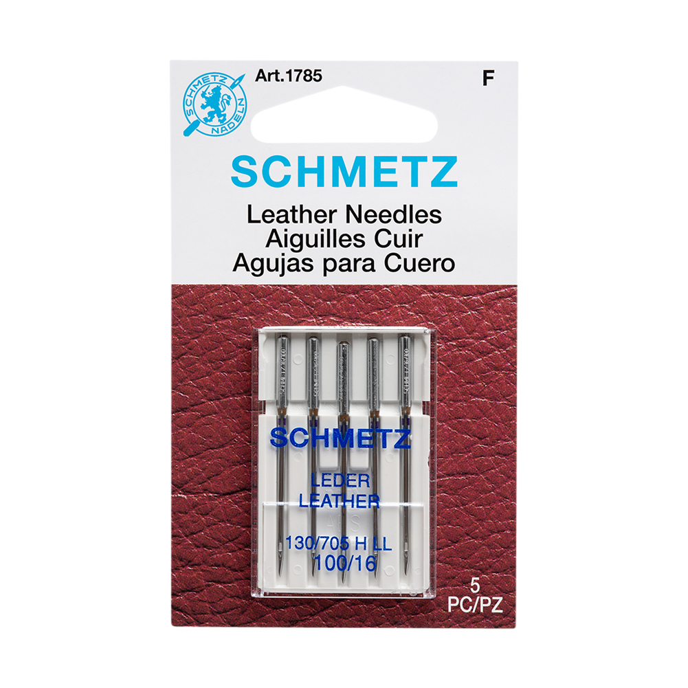Schmetz Leather Machine Needles – 100/16 – 5 ct Schmetz Leather Machine Needles – 100/16 – 5 ct