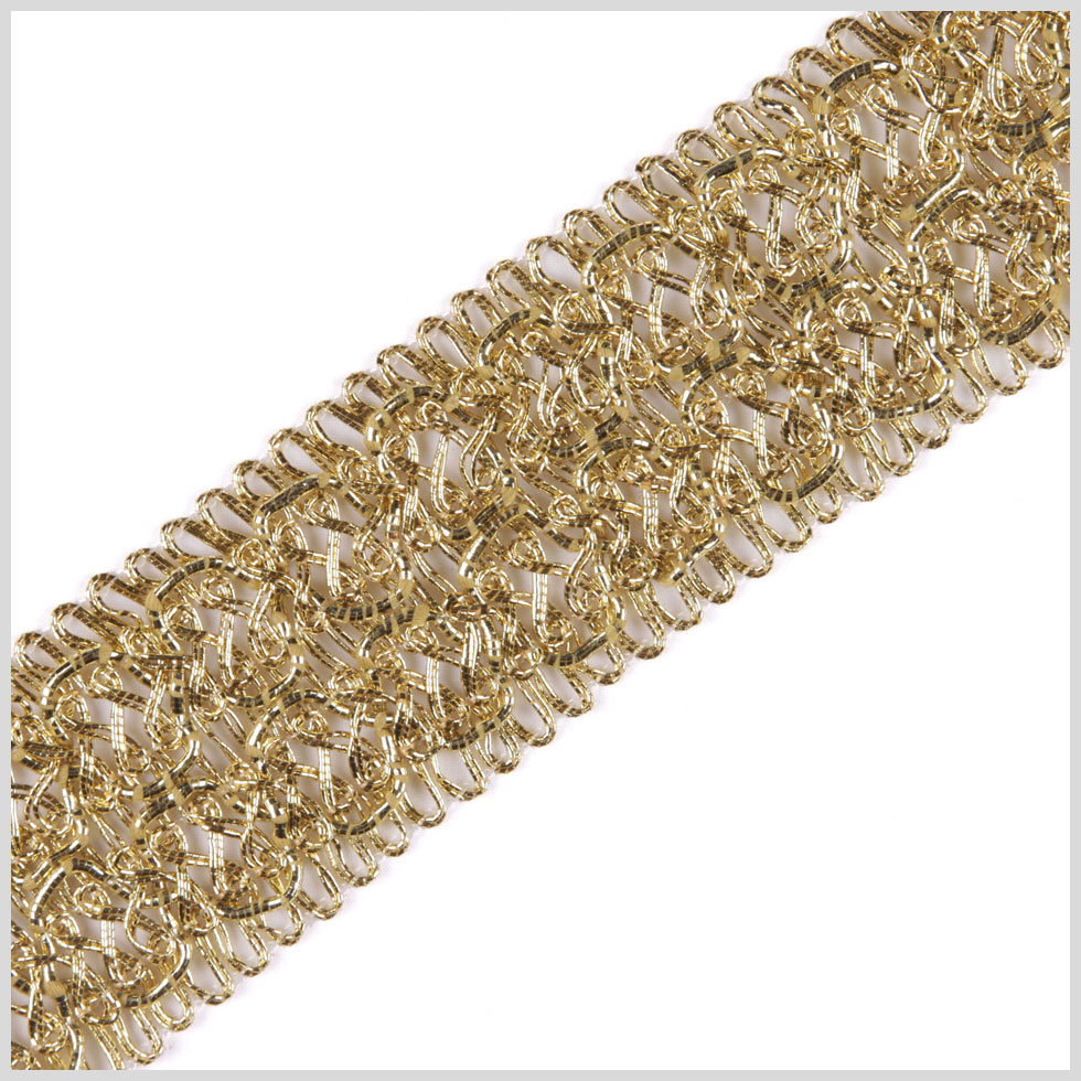 2″ Gold Metallic Braid 2″ Gold Metallic Braid