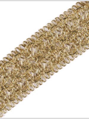 2″ Gold Metallic Braid 2″ Gold Metallic Braid