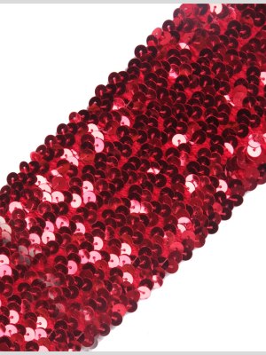 3″ Red Stretch Sequin 3″ Red Stretch Sequin