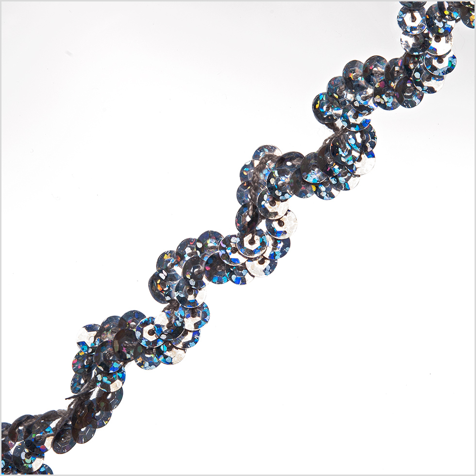 Silver Ric Rac Sequin Silver Ric Rac Sequin
