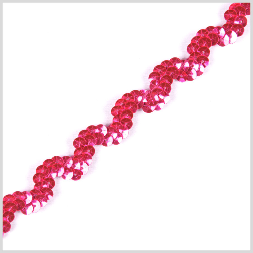 Fuchsia Ric Rac Sequin Fuchsia Ric Rac Sequin