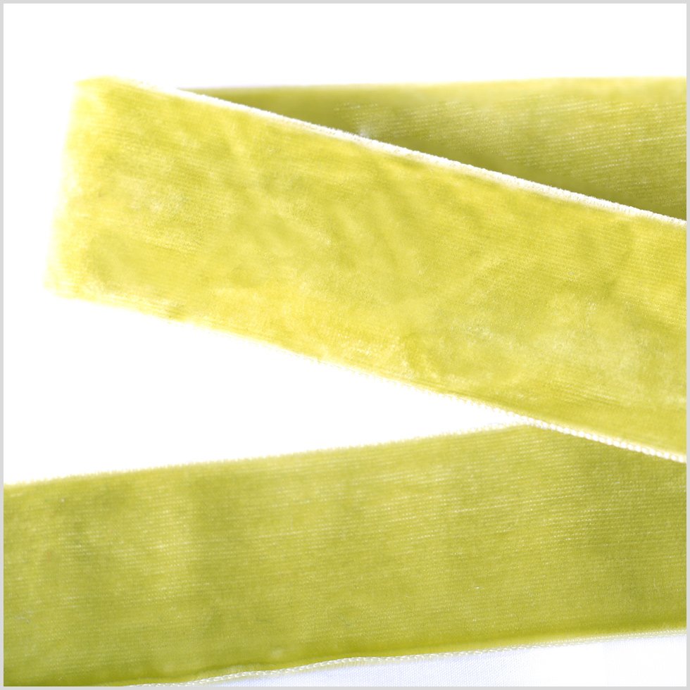 Lime Green Double Face Velvet Ribbon – 1.5″ Lime Green Double Face Velvet Ribbon – 1.5″