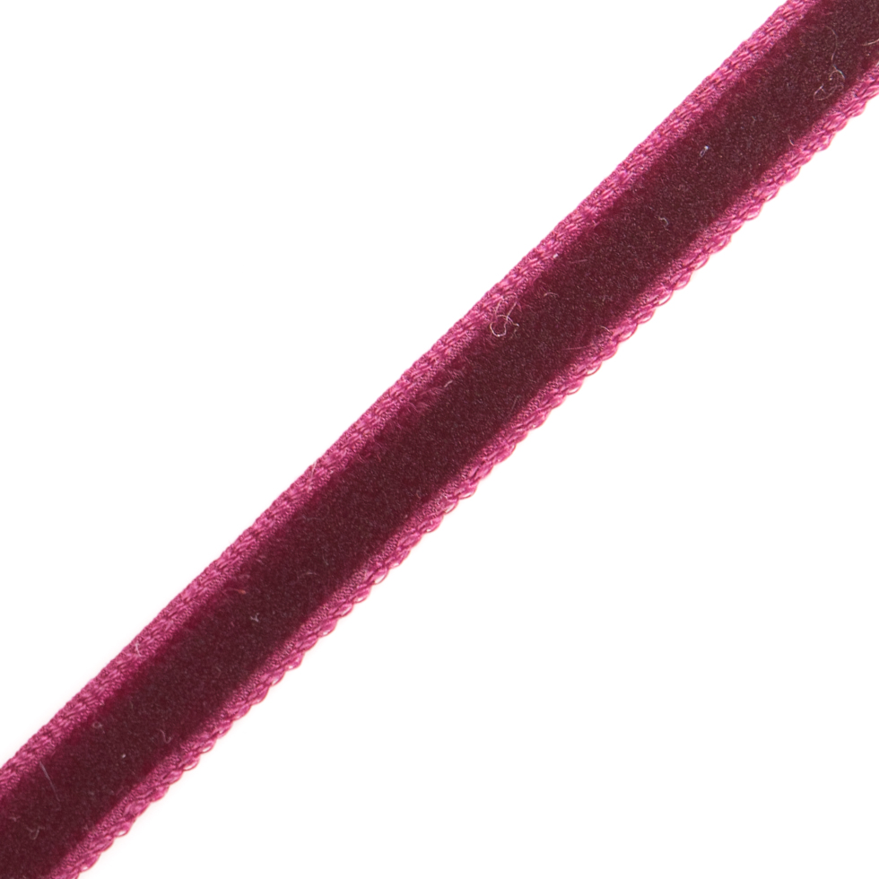 Italian Wine Single Face Velvet Ribbon – 5mm Italian Wine Single Face Velvet Ribbon – 5mm