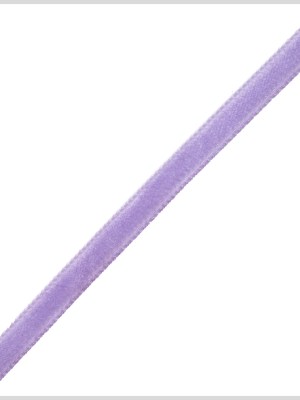 Italian Light Lilac Single Face Velvet Ribbon – 5mm Italian Light Lilac Single Face Velvet Ribbon – 5mm