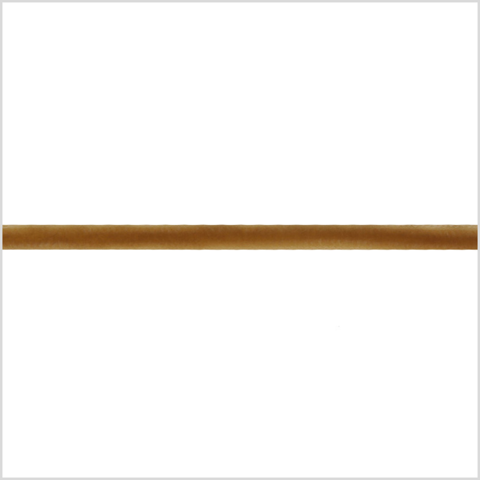 Italian Dark Mustard Single Face Velvet Ribbon – 5mm Italian Dark Mustard Single Face Velvet Ribbon – 5mm