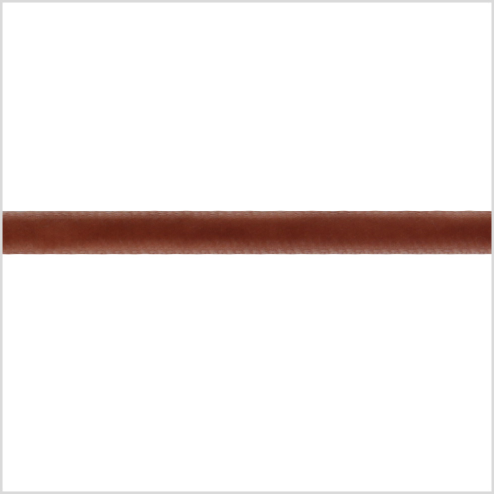 Italian Dark Tan Single Face Velvet Ribbon – 5mm Italian Dark Tan Single Face Velvet Ribbon – 5mm