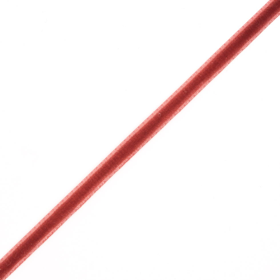 Italian Guava Single Face Velvet Ribbon – 5mm Italian Guava Single Face Velvet Ribbon – 5mm