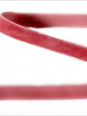 Beauty Pink Single Face Velvet Ribbon – 0.375″ Beauty Pink Single Face Velvet Ribbon – 0.375″