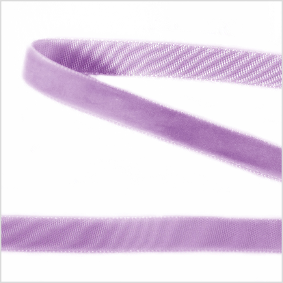 Violet Single Face Velvet Ribbon – 0.375″ Violet Single Face Velvet Ribbon – 0.375″