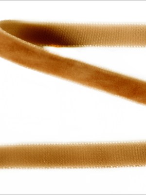 Dark Mustard Single Face Velvet Ribbon – 0.375″ Dark Mustard Single Face Velvet Ribbon – 0.375″