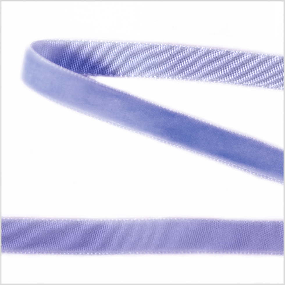 Lilac Single Face Velvet Ribbon – 0.375″ Lilac Single Face Velvet Ribbon – 0.375″