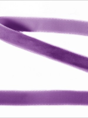 Dark Grape Single Face Velvet Ribbon – 0.375″ Dark Grape Single Face Velvet Ribbon – 0.375″