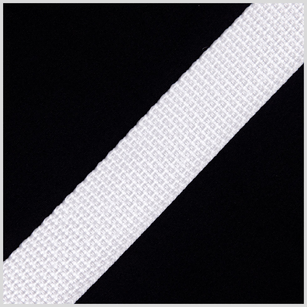 White Nylon Webbing – 1″ White Nylon Webbing – 1″