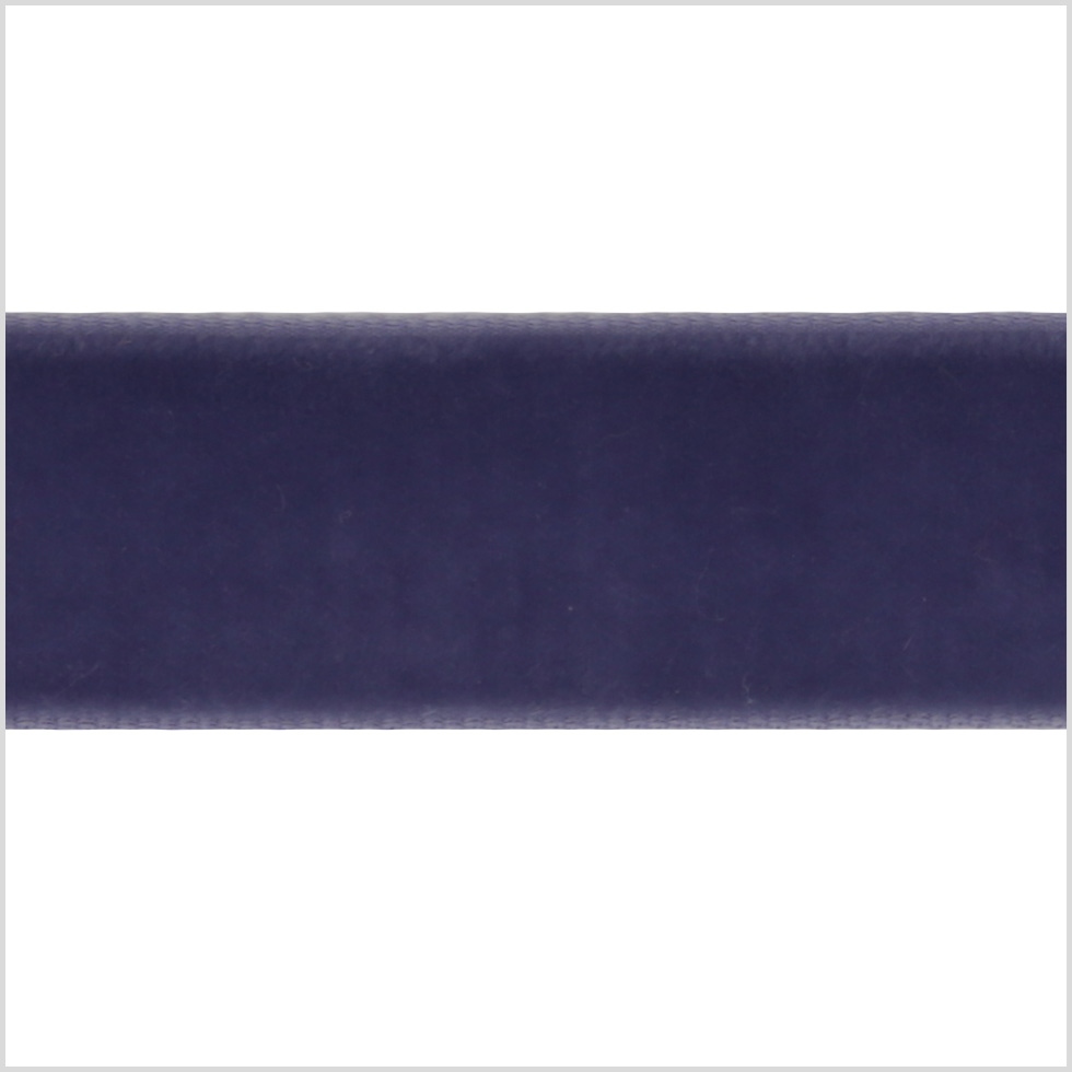 Purple Gray Single Face Velvet Ribbon – 0.875″ Purple Gray Single Face Velvet Ribbon – 0.875″