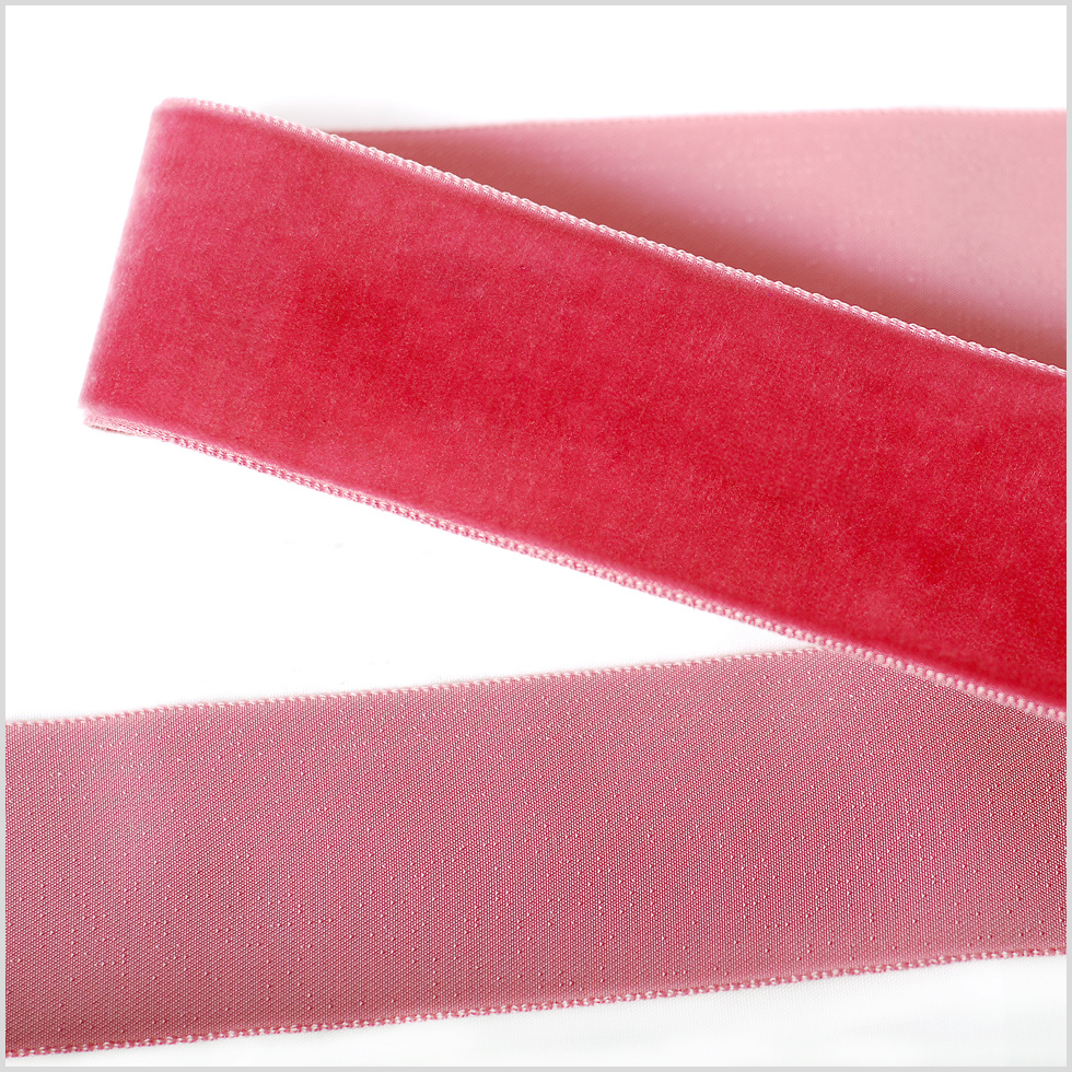 Fuchsia Single Face Velvet Ribbon – 1.5″ Fuchsia Single Face Velvet Ribbon – 1.5″