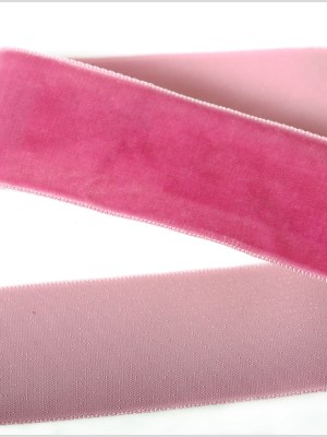 Beauty Pink Single Face Velvet Ribbon – 1.5″ Beauty Pink Single Face Velvet Ribbon – 1.5″