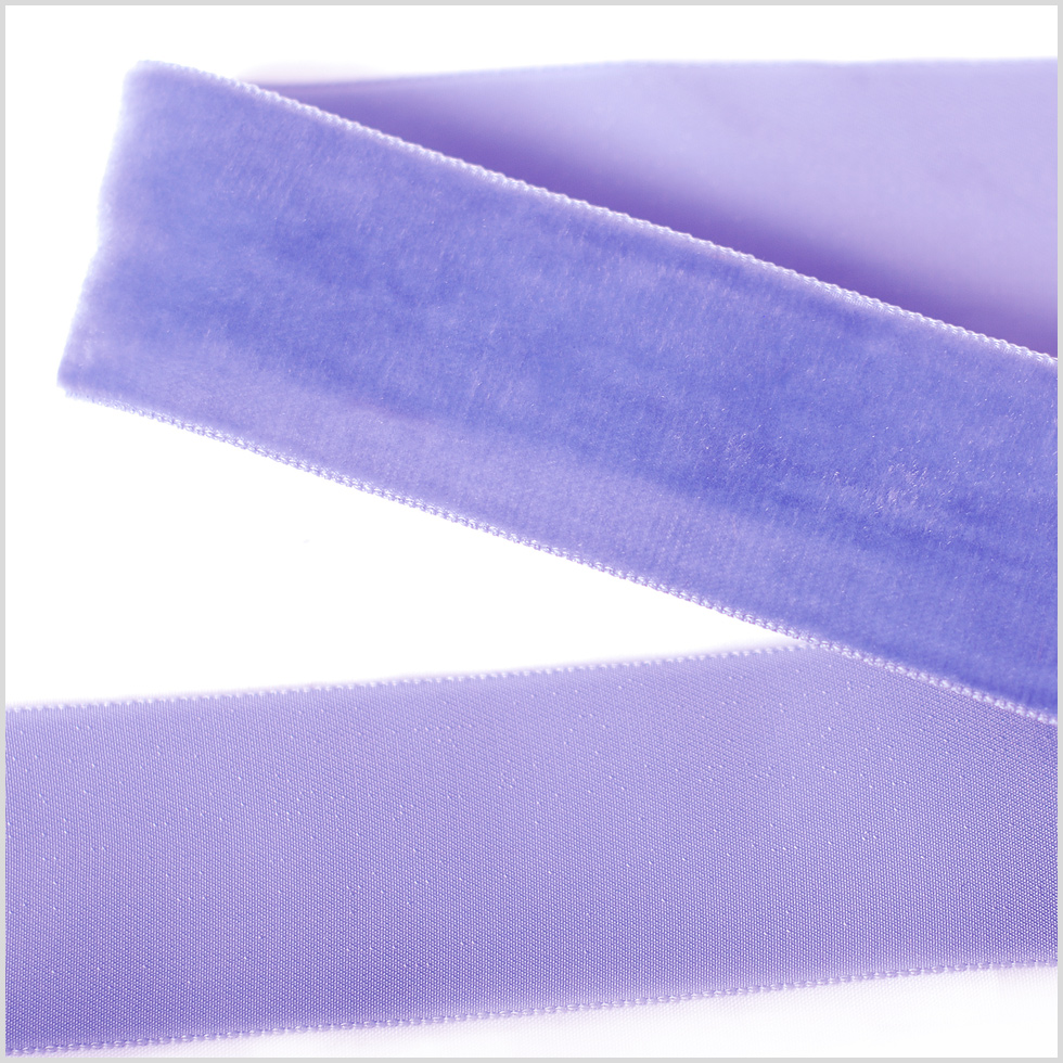 Light Lilac Single Face Velvet Ribbon – 1.5″ Light Lilac Single Face Velvet Ribbon – 1.5″