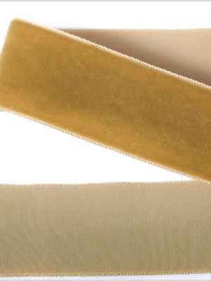 Olive Single Face Velvet Ribbon – 1.5″ Olive Single Face Velvet Ribbon – 1.5″