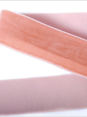 Coffee Single Face Velvet Ribbon – 1.5″ Coffee Single Face Velvet Ribbon – 1.5″