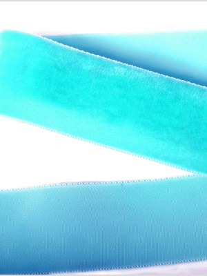 Teal Single Face Velvet Ribbon – 1.5″ Teal Single Face Velvet Ribbon – 1.5″
