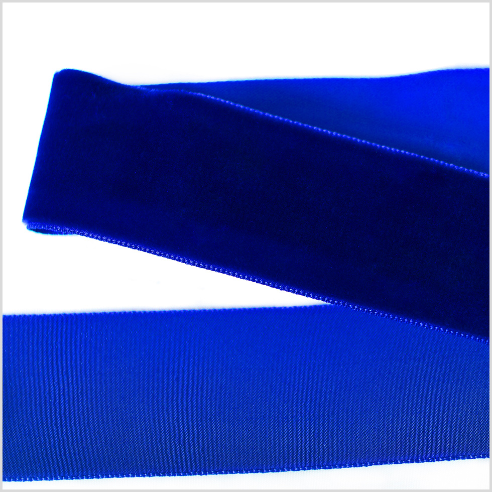 Royal Single Face Velvet Ribbon – 1.5″ Royal Single Face Velvet Ribbon – 1.5″