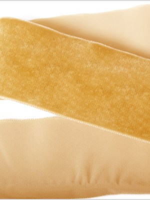 Mustard Single Face Velvet Ribbon – 2″ Mustard Single Face Velvet Ribbon – 2″