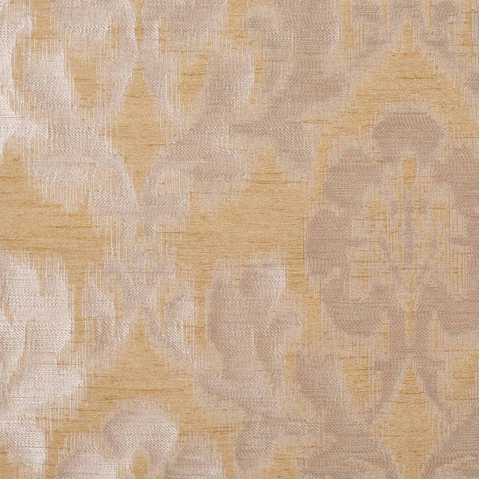 Gold Lightweight “Rorschach Test” Poly Jacquard Gold Lightweight “Rorschach Test” Poly Jacquard