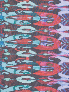 Saturated Hues/Cool Print Poly Chiffon Saturated Hues/Cool Print Poly Chiffon