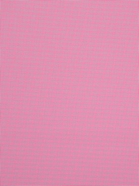 Rose and White Mini Houndstooth Stretch Poly Rose and White Mini Houndstooth Stretch Poly