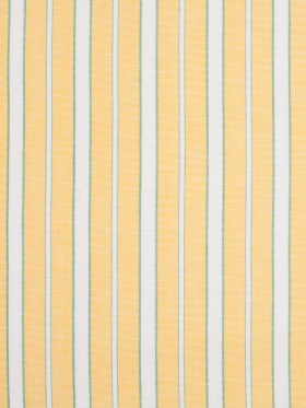 Impala Green and White Striped Cotton Canvas Impala Green and White Striped Cotton Canvas